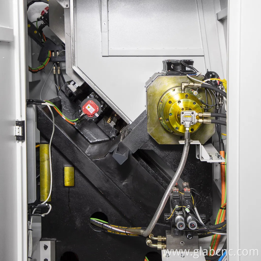 Leaps Heavy-Duty Horizontal CNC Lathe with Advanced Control Features